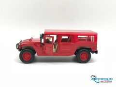 Mô hình ô tô Hummer 4 Door Wagon 1:24 Maisto ( Đỏ )