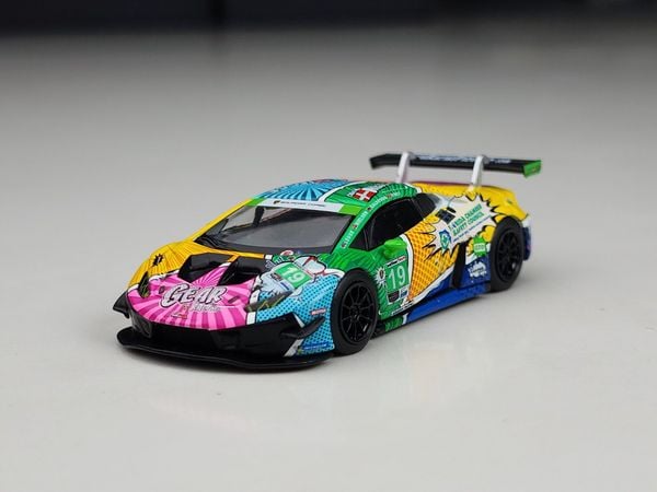 Xe Mô Hình Lamborghini Huracan GT3 Evo #19 Gear Racing 2020 Imsa Daytona 24 Hrs LHD 1:64 MiNiGT ( Nhiều Màu )