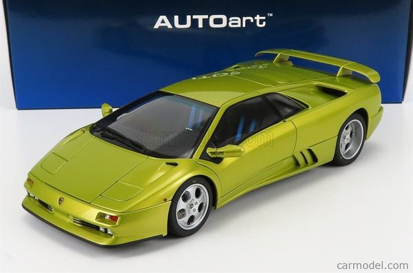 Xe Mô Hình Lamborghini Diablo SE 30th Anniversary Edition (Giallo Spyder) 1:18 Autoart ( Vàng )