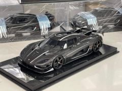 Xe Mô Hình Koenigsegg Agera Draken 1:18 FrontiArt (Đen Carbon)