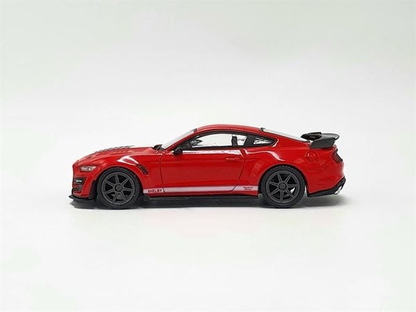 Xe Mô Hình Ford Shelby GT500 SE Widebody Ford Race Red LHD 1:64 MiniGT (Đỏ)