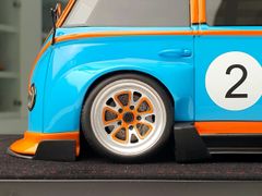 Xe Mô Hình VW Van Widebody Gulf-Porsche 1:18 Robert Design ( Xanh Gulf )