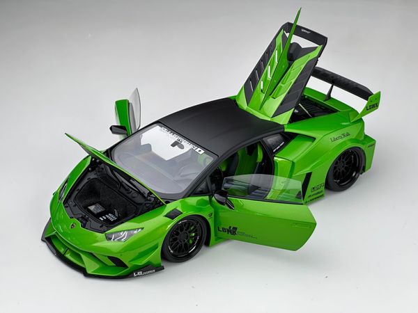 Xe Mô Hình Lamborghini Huracan GT LB-Silhouette Works 1:18 AutoArt (PEARL GREEN)