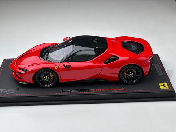 Xe Mô Hình Ferrari SF90 Stradale 1:18 BBR ( Đỏ )