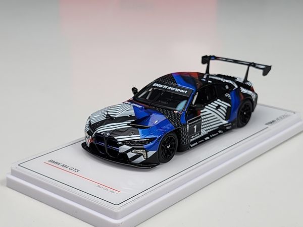 Xe Mô Hình BMW M4 GT3 Test Car Ver1 1:43 TSM Model ( Xanh )