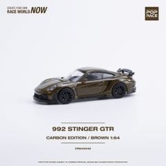 Xe Mô Hình 992 Stinger GTR Carbon Edition - Brown 1:64 POPRACE