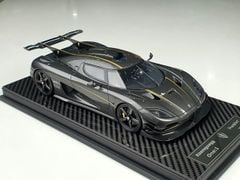 Xe mô hình Koenigsegg One:1 1:18 FrontiArt ( Carbon Gold )