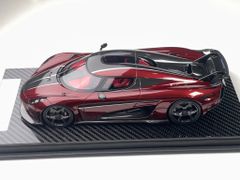 Xe mô hình Koenigsegg Regera 1:18 FrontiArt (Red Carbon)