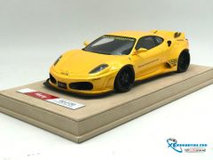 Xe Mô Hình Ferrari F430 Liberty Walks 1:18 LB ( Vàng Nhũ )