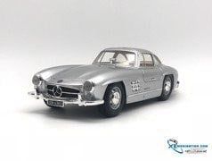 Xe Mô Hình Mercedes-Benz 300 SL ( 1954) 1:18 Bburago ( Bạc )