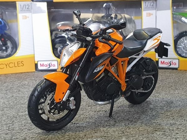 XE MÔ HÌNH KTM 1290 SUPER DUKE 1:12 MAISTO (CAM)