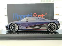 Xe Mô Hình Koenigsegg Agera R 1:18 Frontiart ( Xanh Carbon )