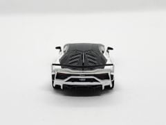 Xe Mô Hình LB-Silhouette WORKS Lamborghini Aventador GT EVO White LHD 1:64 Minigt ( Trắng )