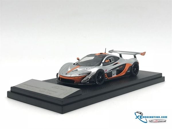 440101 MH 1:43 ALMOST REAL MCLAREN P1™ GTR (SILVER/ORANGE #01)