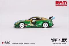 Xe mô hình NISSAN 35GT-RR Ver.2 “RORO” LB-Silhouette WORKS 1:64 MiniGT (Xanh Lá)