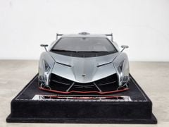 Xe Mô Hình Supercar Veneno Series 1:18 HH Model ( Gun Metal Grey )