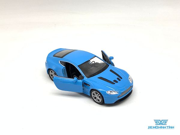 Xe Mô Hình Aston Martin V12 Vantage 1:36 Welly ( Xanh BaBy )