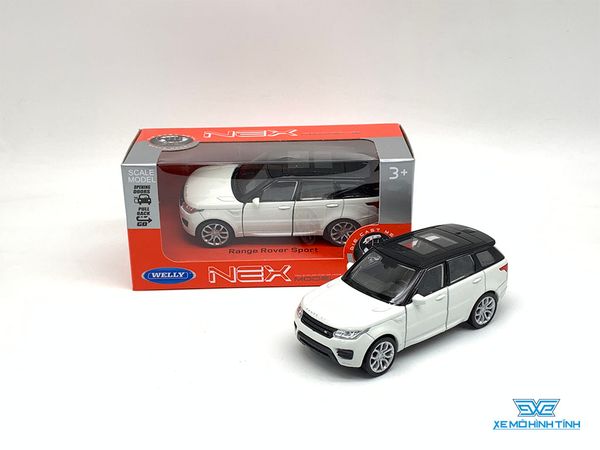 Xe Mô Hình Range Rover Sport 1:36 Welly ( Trắng )