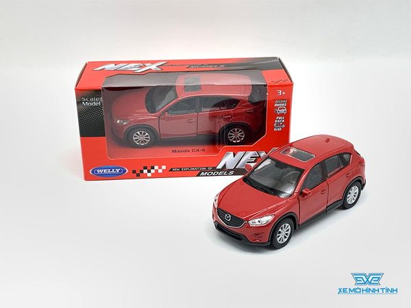 Xe Mô Hình Mazda CX-5 1:36 Welly ( Đỏ )