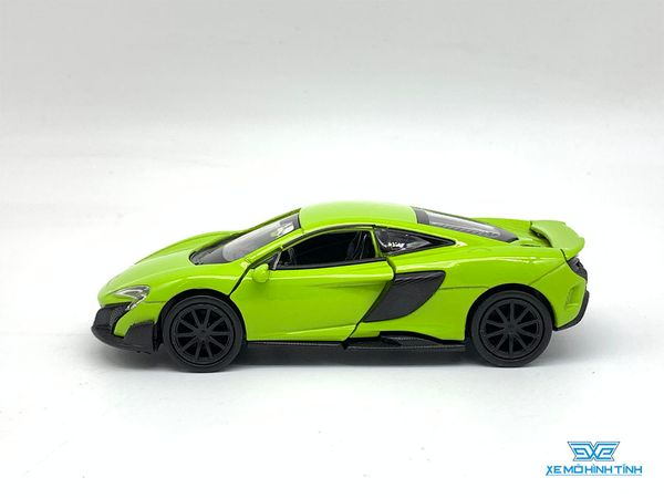 Xe Mô Hình Mclaren 675LT 1:36 Welly ( Xanh Chuối )