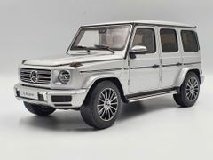 Xe Mô Hình Mercedes-Benz G-Class 2018 Limited Edition 500pcs 1:18 Minichamps ( Bạc )