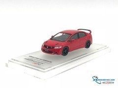 Xe Mô Hình Honda Civic FD2 Mugen RR 1/64 INNO ( đỏ )