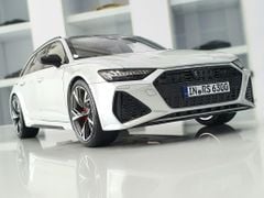 Xe Mô Hình Audi RS6 Avant C8 2020 1:18 Polar Master ( Trắng )