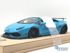 LB1860P MH LIBERTY WALK 1:18 HURACAN LB610 (BABY BLUE) ĐẾ DA