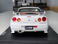 Xe Mô Hình Nissan Skyline R34 Z-Tune 1:18 One Model ( Trắng )