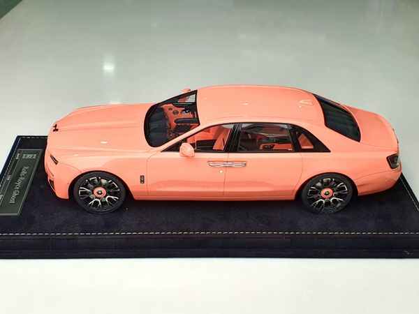 Xe Mô Hình Rolls-Royce Ghost 1:18 HH Model ( Hồng )