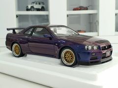 Xe Mô Hình Nissan Skyline GT-R ( R34 ) V-SPEC II 1:18 AUTOart ( Tím Biến Màu )