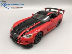 18-22114 MH BBURAGO DODGE VIPER SRT10 ACR 1:24 (ĐỎ ĐEN)