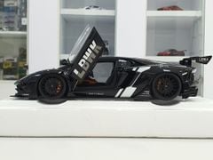 Xe Mô Hình Lamborghini Aventador Liberty Walk LB-Works 1:18 Autoart (Đen LBWK)