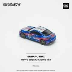 Xe Mô Hình Tokyo Subaru Racing BRZ 1:64 PopRace