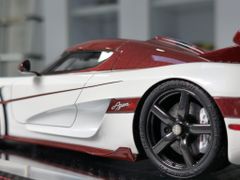 Xe Mô Hình Koenigsegg Agera RS Limited 500 1:18 FrontiArt ( Trắng Đỏ )