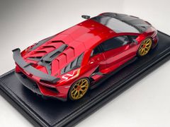 Xe Mô Hình Novitec SVJ 1:18 Ivy Model ( Candy Red - Gold Wheels )