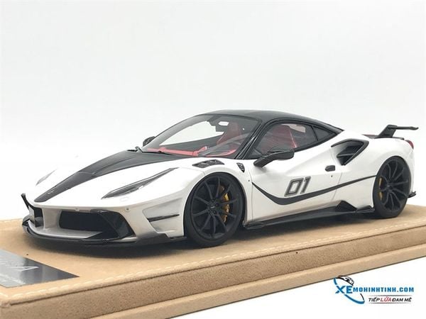 J32-10 MH JUC FERRARI 488 4XX SIRACUSA MANSORY (PEARL WHITE)