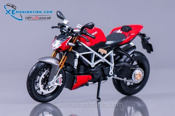 XE MÔ HÌNH DUCATI STREETFIGHTER S 1:12 MAISTO (ĐỎ)