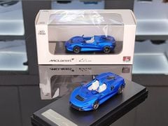 Xe Mô Hình McLaren ELVA 1:64 LCD ( Xanh Nhám )