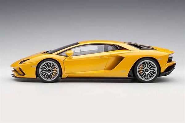 XE MÔ HÌNH LAMBORGHINI AVENTADOR S (NEW GIALLO ORION/METALLIC YELLOW) 1/18 AUTOART