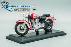 XE MÔ HÌNH YAMAHA ROAD STAR 2001 1:18 MAISTO (ĐỎ