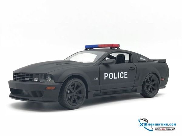 XE MÔ HÌNH FORD MUSTANG S281 POLICE 1:18 WELLY