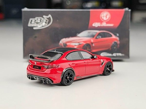 BBRC247A-21 - Bbr 1:43 BBR Alfa Romeo Giulia Gtam 2020 Rosso Gta Red BBRC247A-21 - Bbr 1:43 BBR Alfa Romeo Giulia Gtam 2020 Rosso Gta Red