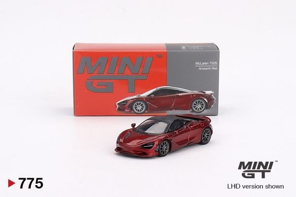 Xe Mô Hình Mclaren 750S Amaranth Red LHD 1:64 MiniGT ( Đỏ )
