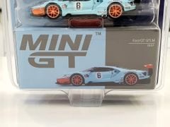 Xe Mô Hình Ford GT GTLM Gulf LHD 1:64 MiniGT ( Xanh )