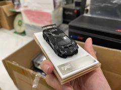 Xe Mô Hình Lamborghini Aventador Limited 499pcs 1:64 TPC ( Đen )