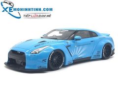 XE MÔ HÌNH NISSAN GT-R35 LB 1:18 GTSPIRIT (XANH)