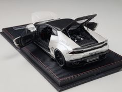 XE MÔ HÌNH LAMBORGHINI HURACAN LB 1:18 ACM (BẠC)