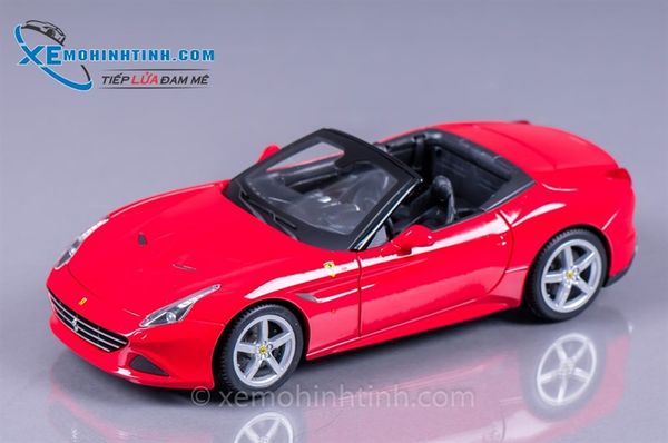 XE MÔ HÌNH FERRARI CALIFORNIA T SPIDER 1:18 BBURAGO (ĐỎ)