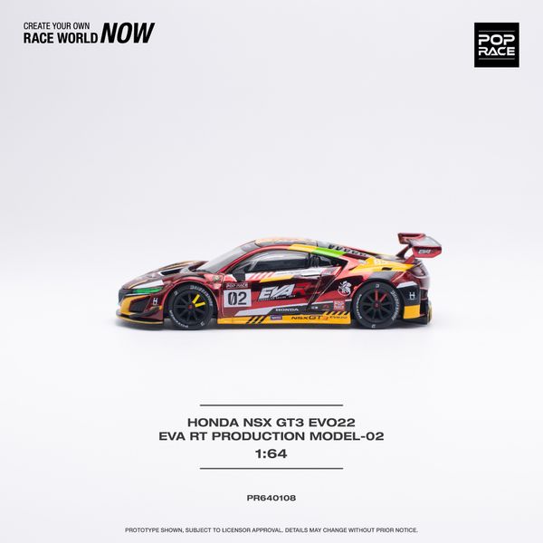 Xe Mô Hình Eva RT Production Model Custom Type 1:64 PopRace